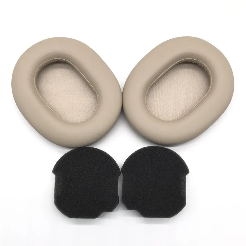 Sony Headphone Wh-1000Xm5 - Bantalan Telinga Pengganti dari Bahan Kulit