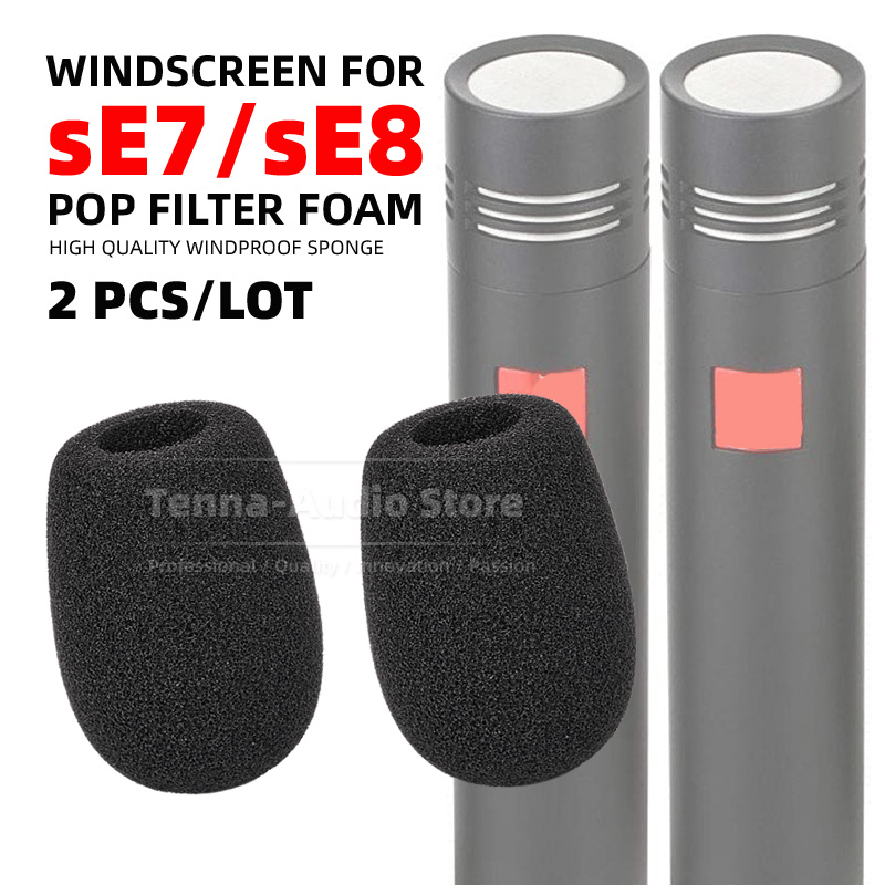 Recording Pop Filter - Kompatibel dengan SE 7 8 SE7
