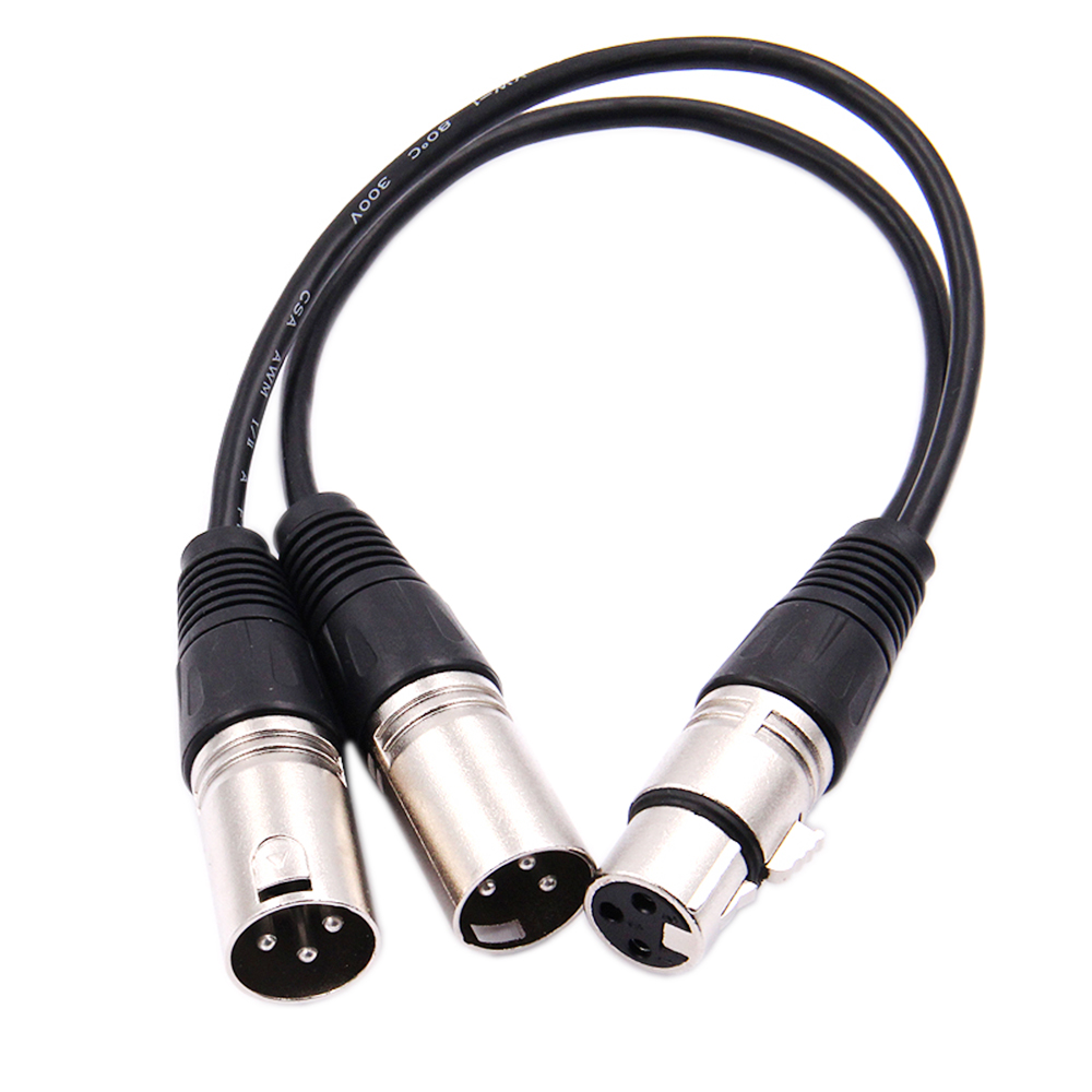Audio Music Splitter - Kabel Adaptor Y SPLITTER 30cm 3