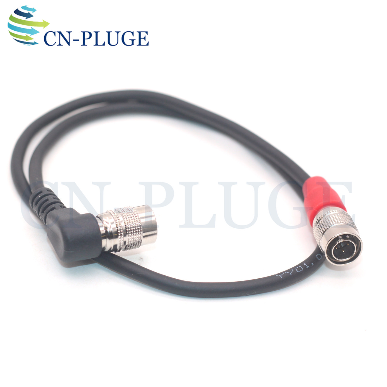 Audio Music Splitter - 4-Pin TO 4-Pin Sudut Kanan untuk
