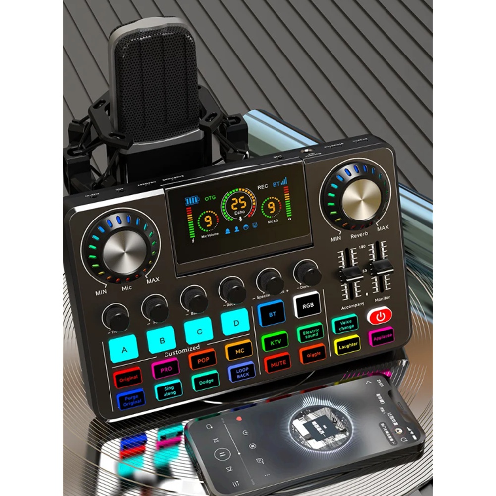 Audio Music Changer - DTC5 Audio Mixer, Kartu Suara Live