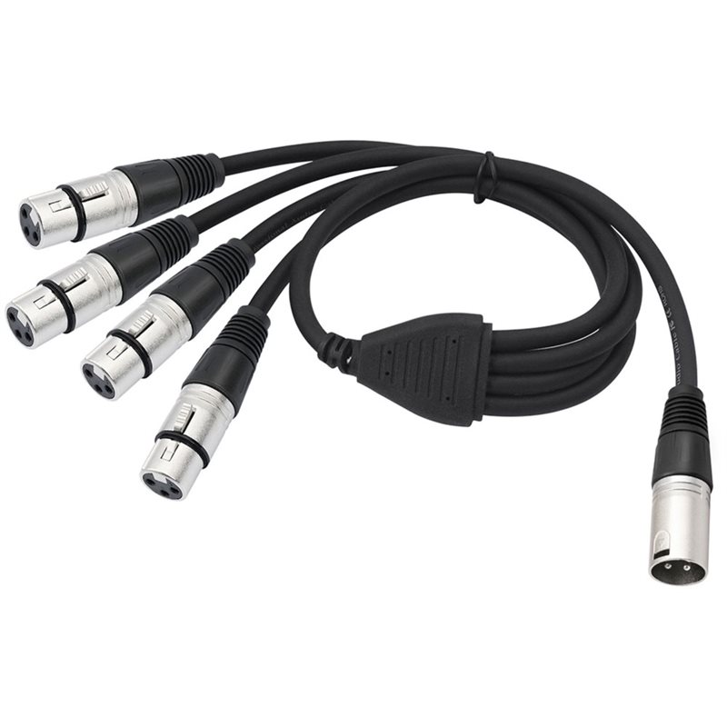 Audio Music Splitter - Kabel Audio PHILE-3 Pin XLR 1
