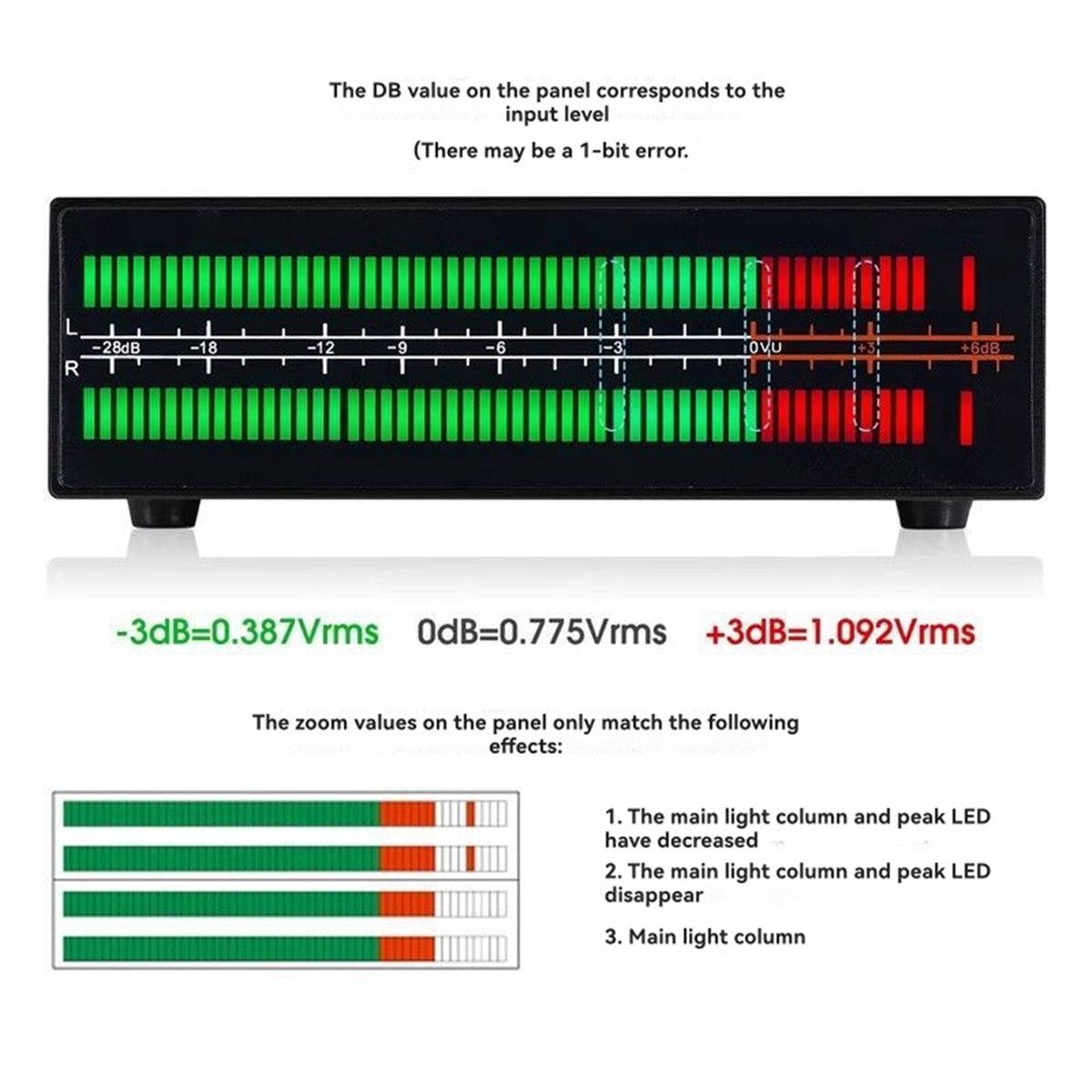 Audio Music Splitter - A40I VU56-PRO Penganalisis Spektrum Musik Saluran