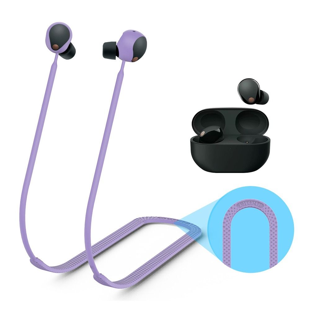 Sony Headphone Wf-1000Xm5 - Tali Anti-Hilang untuk Earphone Silikon Nirkabel