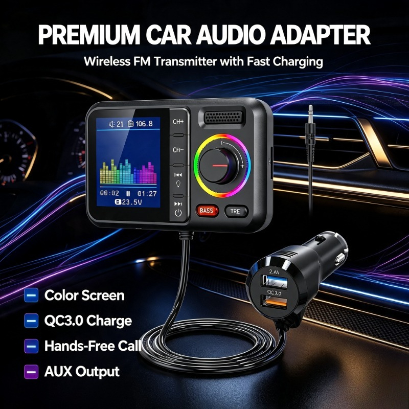 Audio Music Track - Adaptor Audio Nirkabel untuk Kendaraan, Unit
