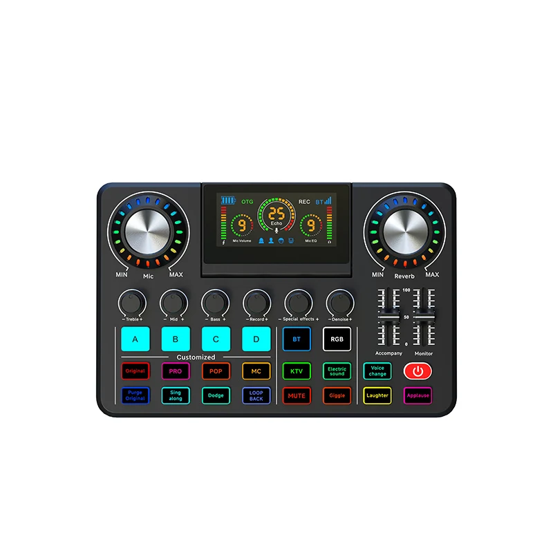 Audio Music Changer - F668 Mixer Audio, Kartu Suara untuk