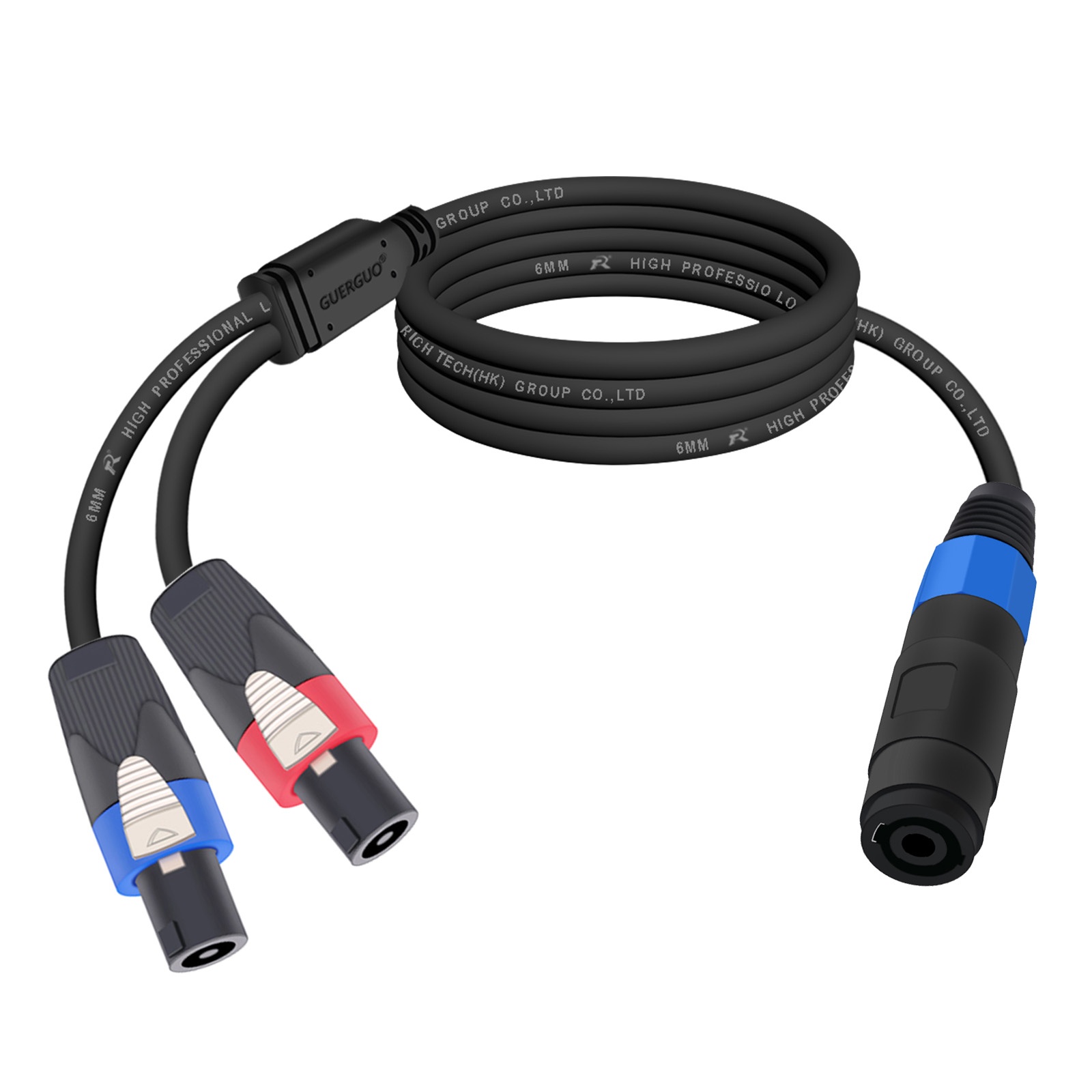 Kabel Splitter Speakon 1 ke 2, - Audio Music Splitter ulasan dan harga