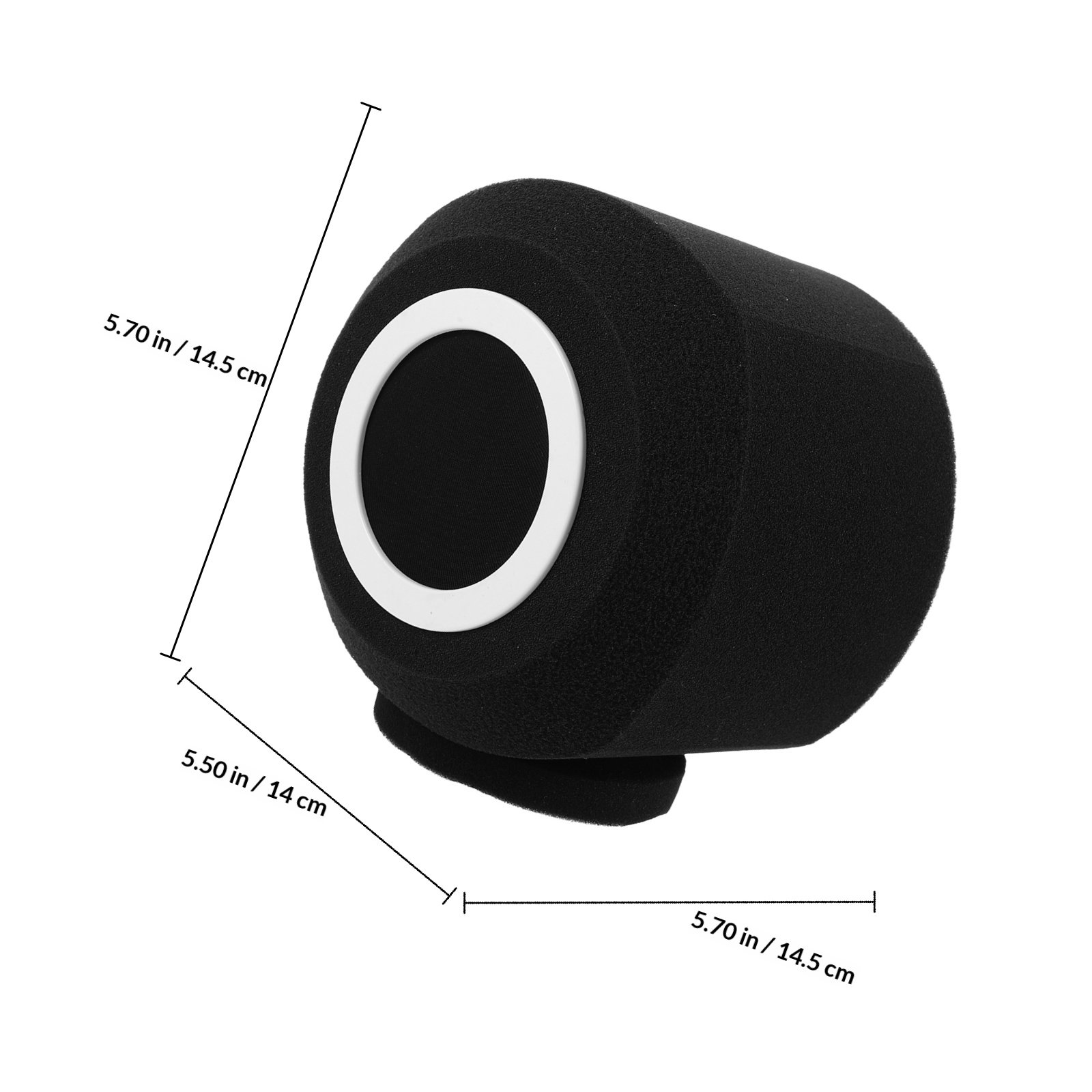 Pelindung Mikrofon Berbahan Bu - Recording Pop Filter ulasan dan harga