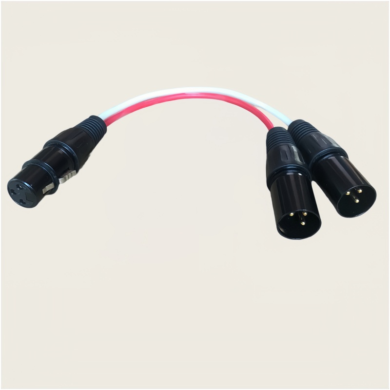 Pembagi Audio XLR (4 Spesifika - Audio Music Splitter ulasan dan harga