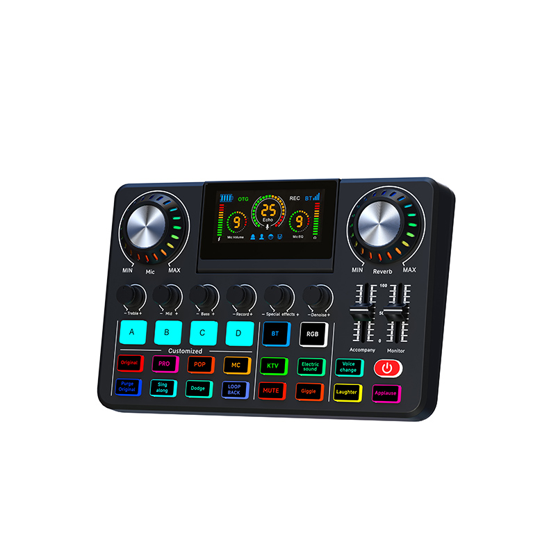 F668 Audio Mixer, Kartu Suara  - Audio Music Changer ulasan dan harga