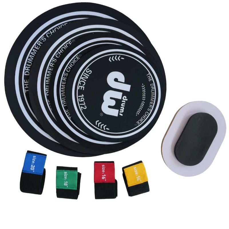 Pad Peredam Drum Karet Tebal A - Drum Practice Pad ulasan dan harga