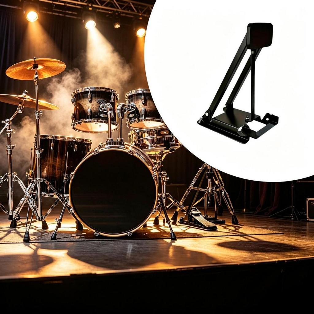 Pedal Latihan Bass Drum Berlap - Drum Practice Pad ulasan dan harga