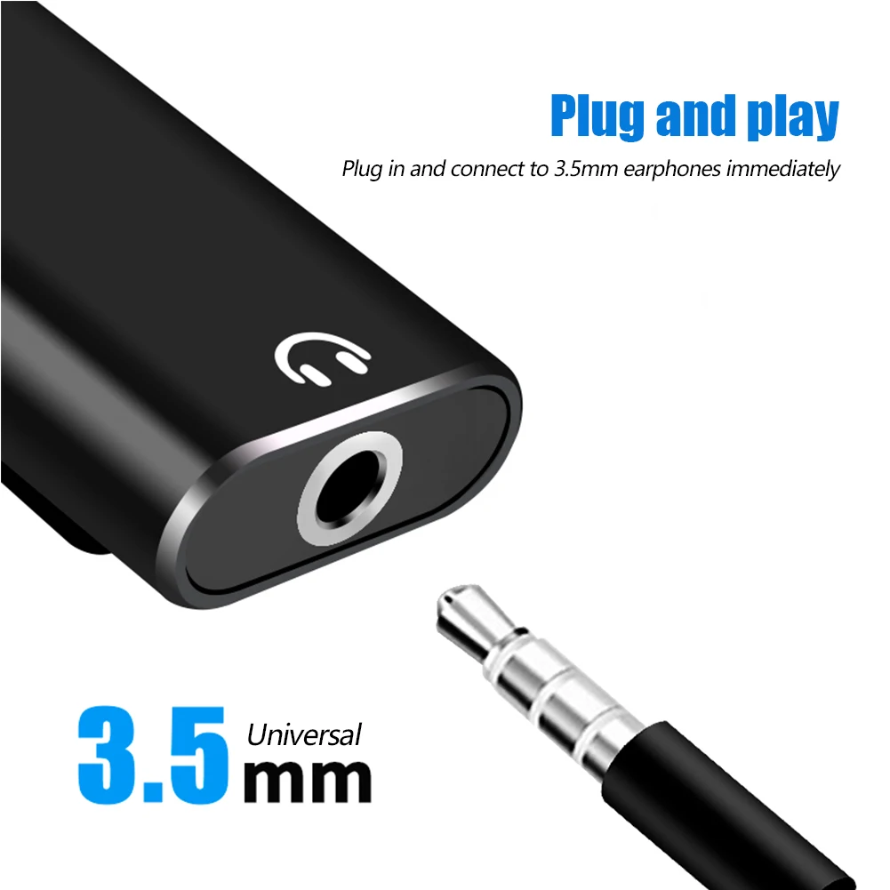 Adaptor USB-C 2-in-1 ke Jack 3 - Audio Music Splitter ulasan dan harga