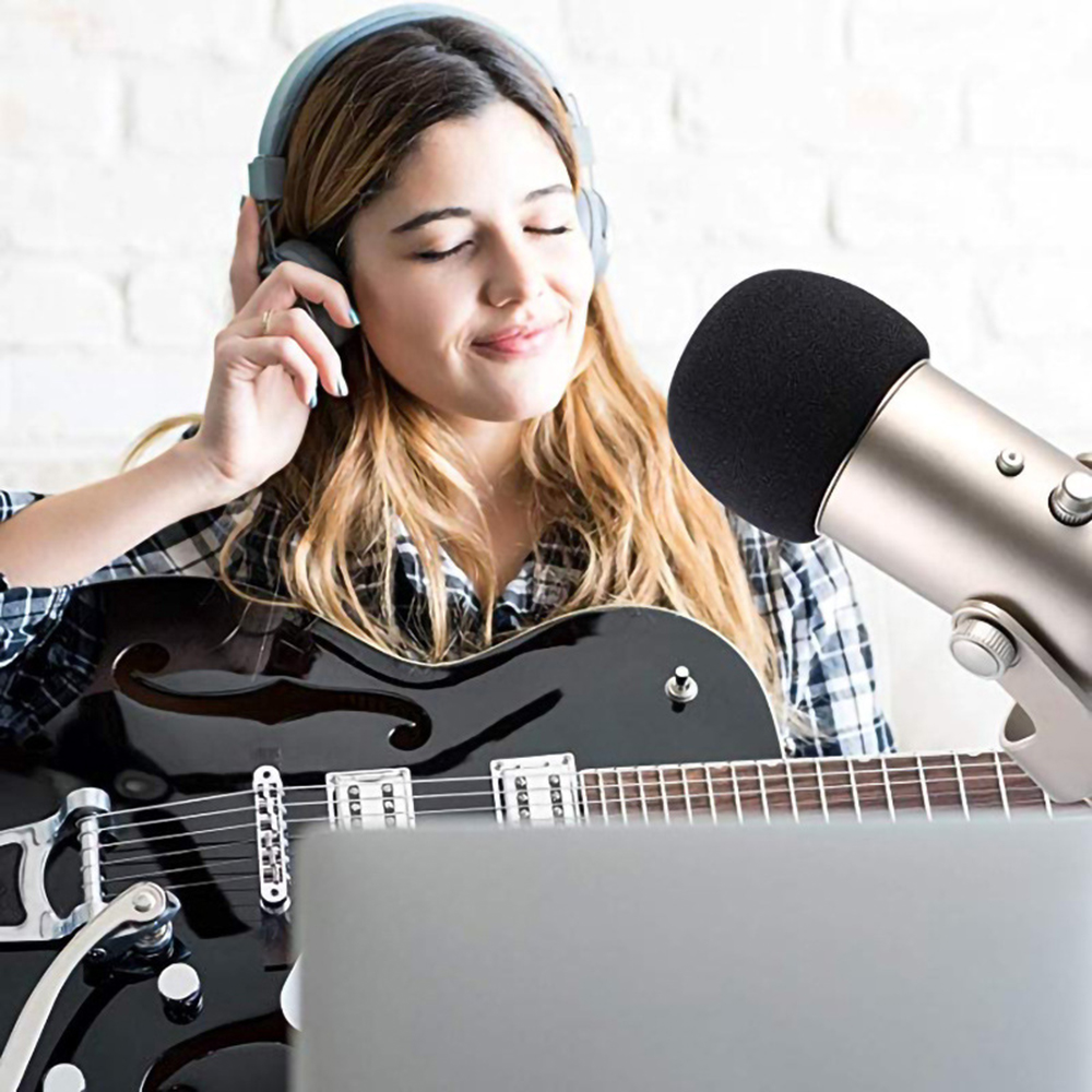 Penutup busa spons mikrofon, k - Recording Pop Filter ulasan dan harga