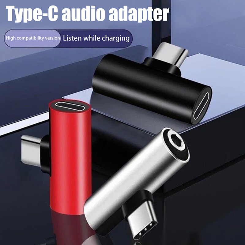 Adaptor Logam USB Tipe-C ke Ja - Audio Music Splitter ulasan dan harga