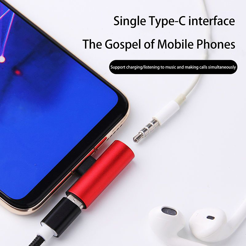 Adaptor Logam USB Tipe-C ke Ja - Audio Music Splitter ulasan dan harga