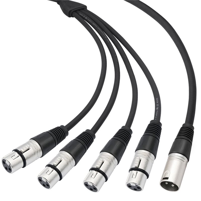 Kabel Audio PHILE-3 Pin XLR 1  - Audio Music Splitter ulasan dan harga