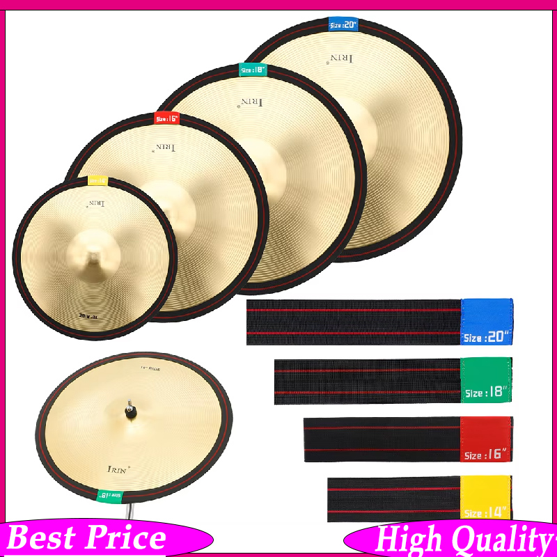 4 Buah/Set Bantalan Peredam Cy - Drum Practice Pad ulasan dan harga