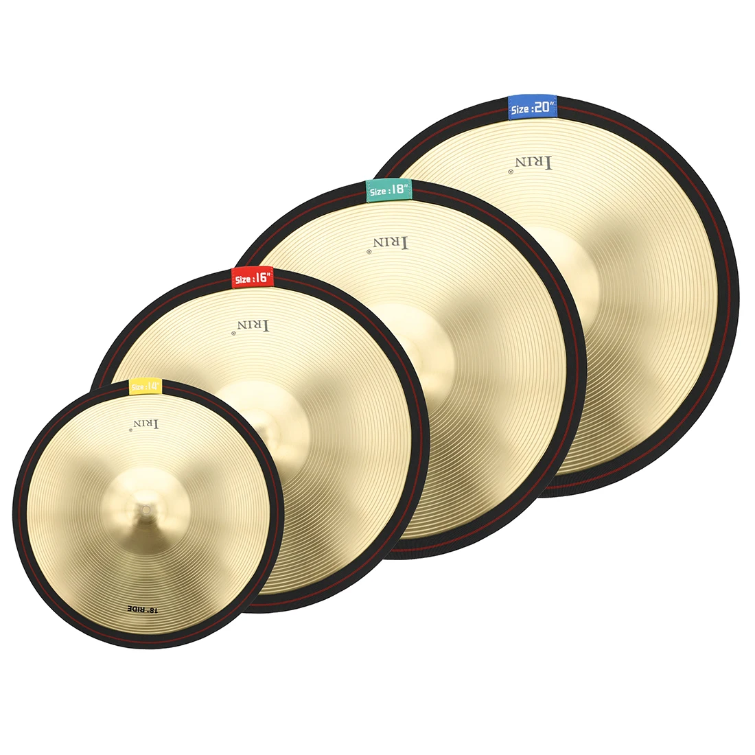 4 Buah/Set Bantalan Peredam Cy - Drum Practice Pad ulasan dan harga