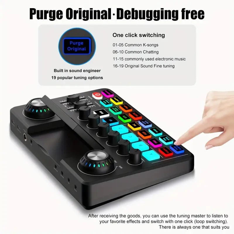 Mixer Audio, Kartu Suara Langs - Audio Music Changer ulasan dan harga