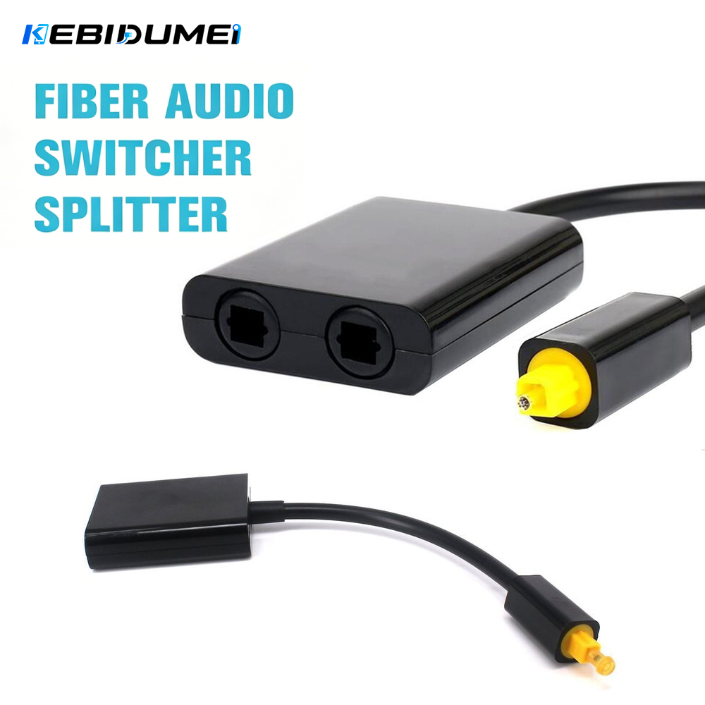 KEBIDUMEI Toslink 1 in 2 Out K - Audio Music Splitter ulasan dan harga