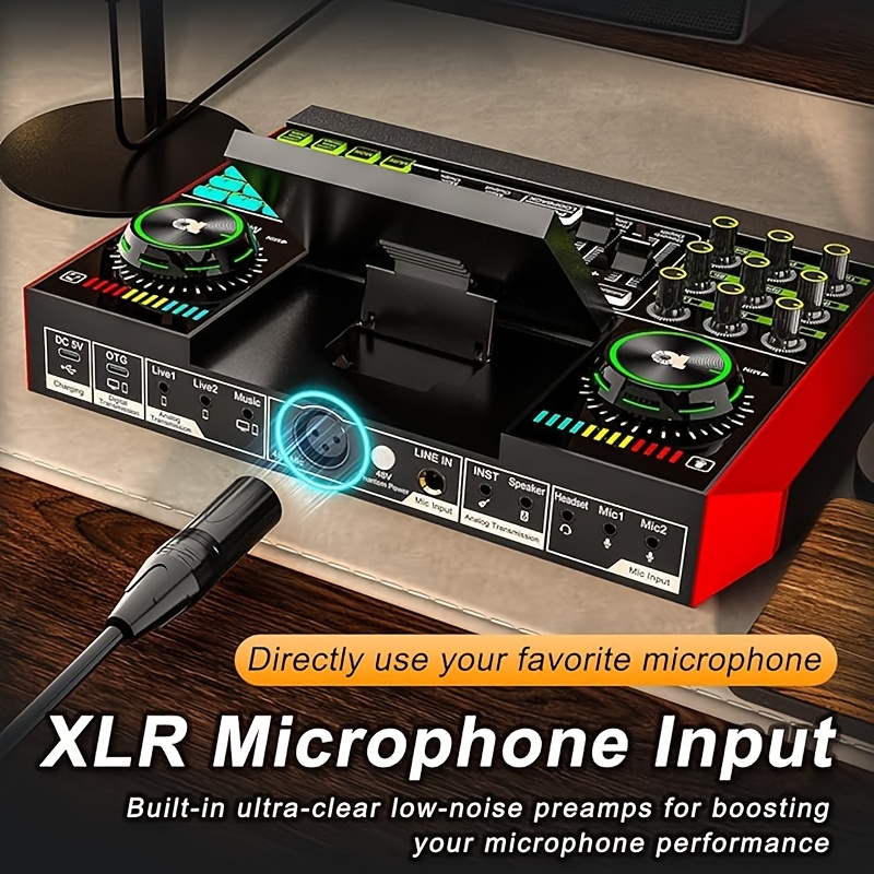 Tenlamp G10, Mixer Musik Elekt - Audio Music Changer ulasan dan harga