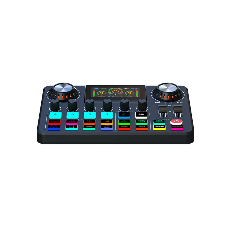 F668 Mixer Audio, Kartu Suara  - Audio Music Changer ulasan dan harga
