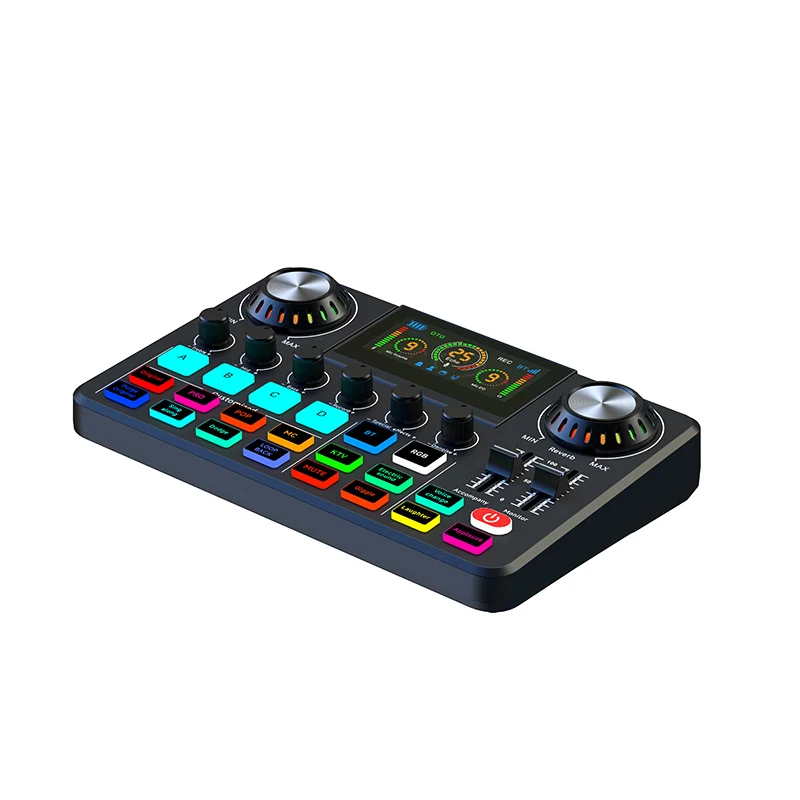 F668 Mixer Audio, Kartu Suara  - Audio Music Changer ulasan dan harga