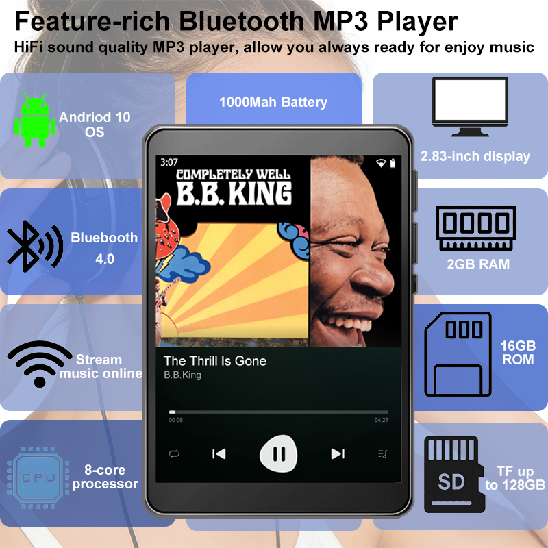 Pemutar MP3 WiFi Android 10 Sp - Audio Music Mp3 Downloader ulasan dan harga